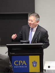 段潔龍總領事在澳大利亞會計師公會發表主旨演講 深化財務咨詢合作，共促中澳經貿發展